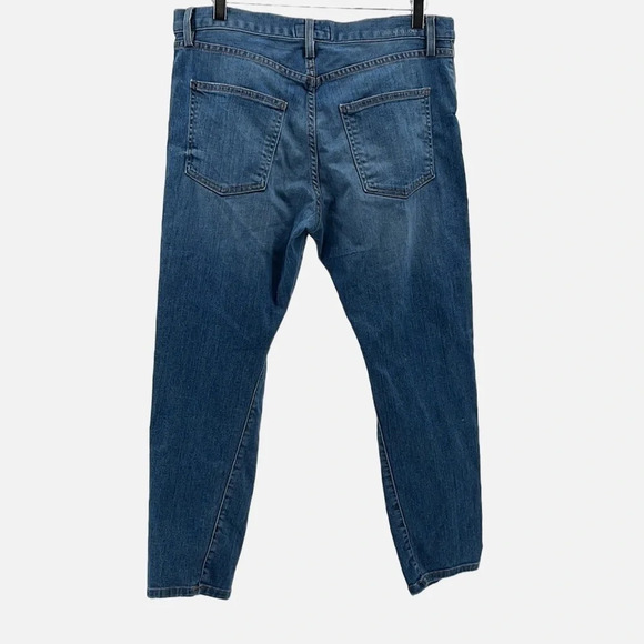 Current Elliott The Pony Boy Cropped Relaxed Fit Boyfriend Jean - Size 28 - Picture 4 of 7